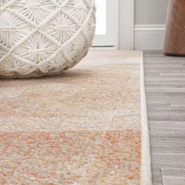 Petalo Abstract Two-tone Modern Area Rug